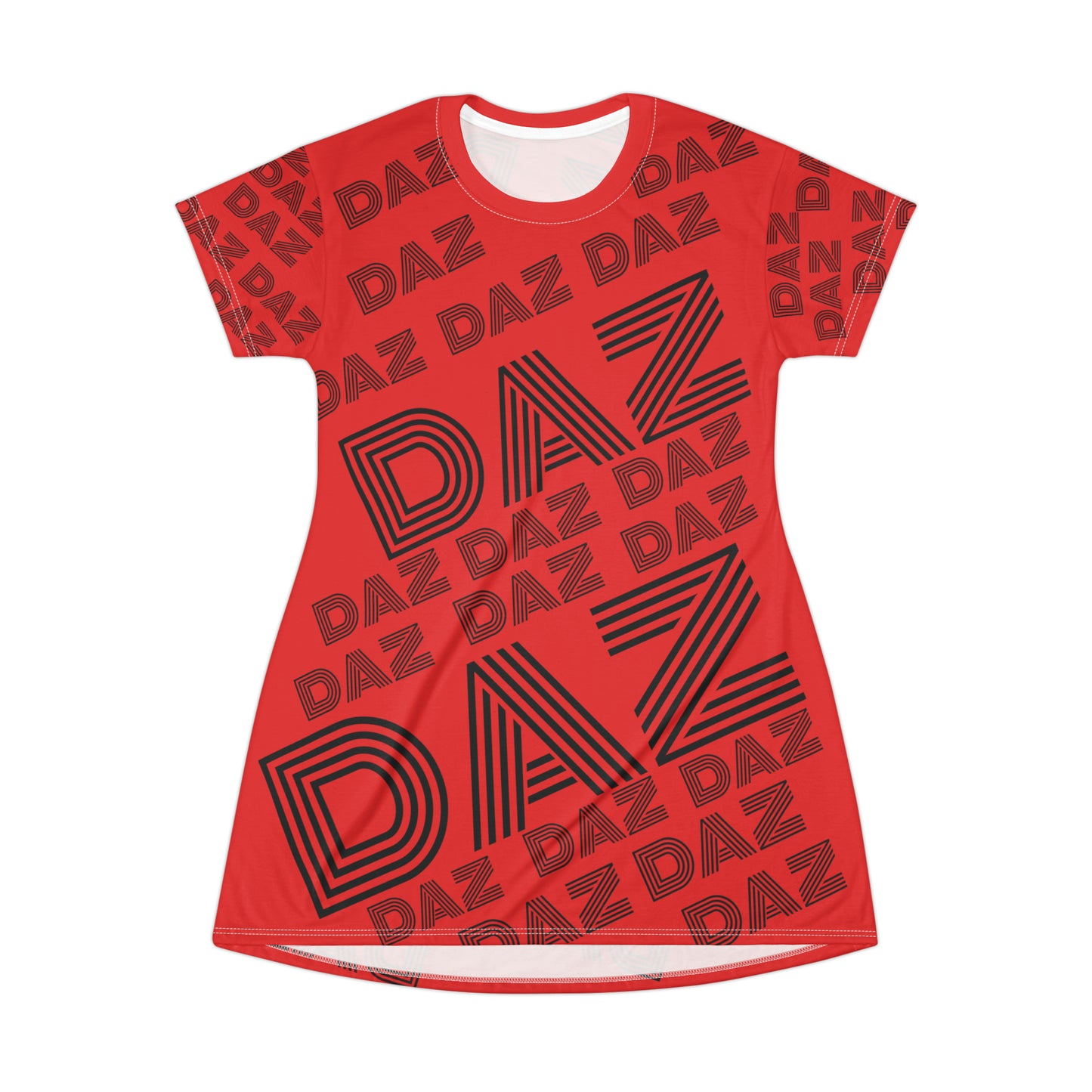 DaZ Art Graphic T-Shirt Dress