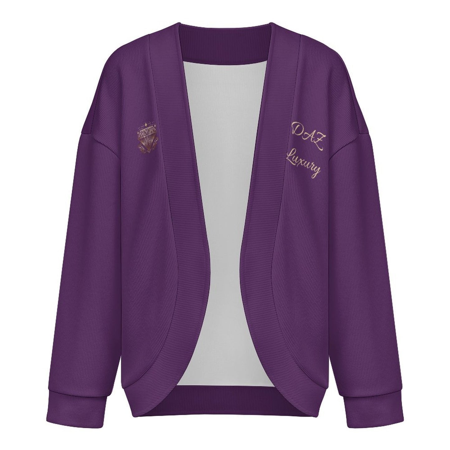 Cárdigan DAZ Luxury de hombros caídos para mujer