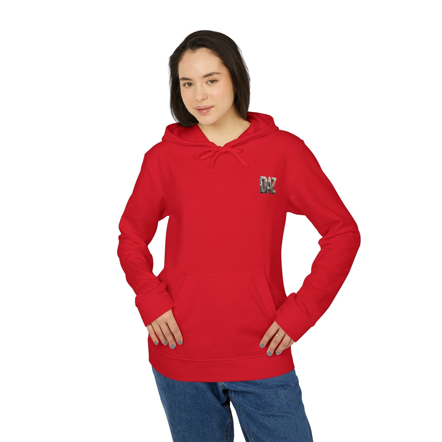 Sudadera con capucha polar unisex DAZ & Adidas® Colaboración