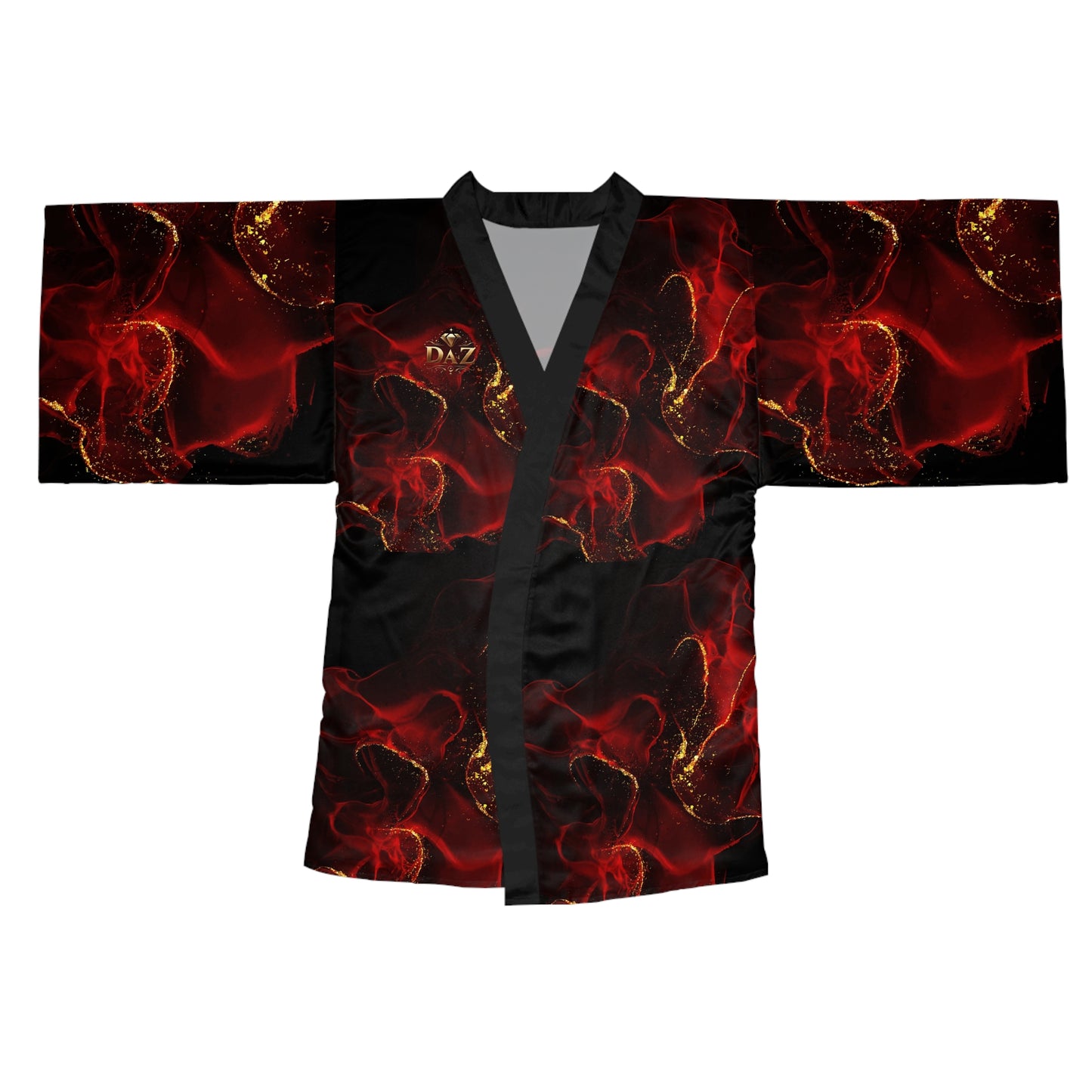 Bata tipo kimono DAZ Luxury Art de manga larga