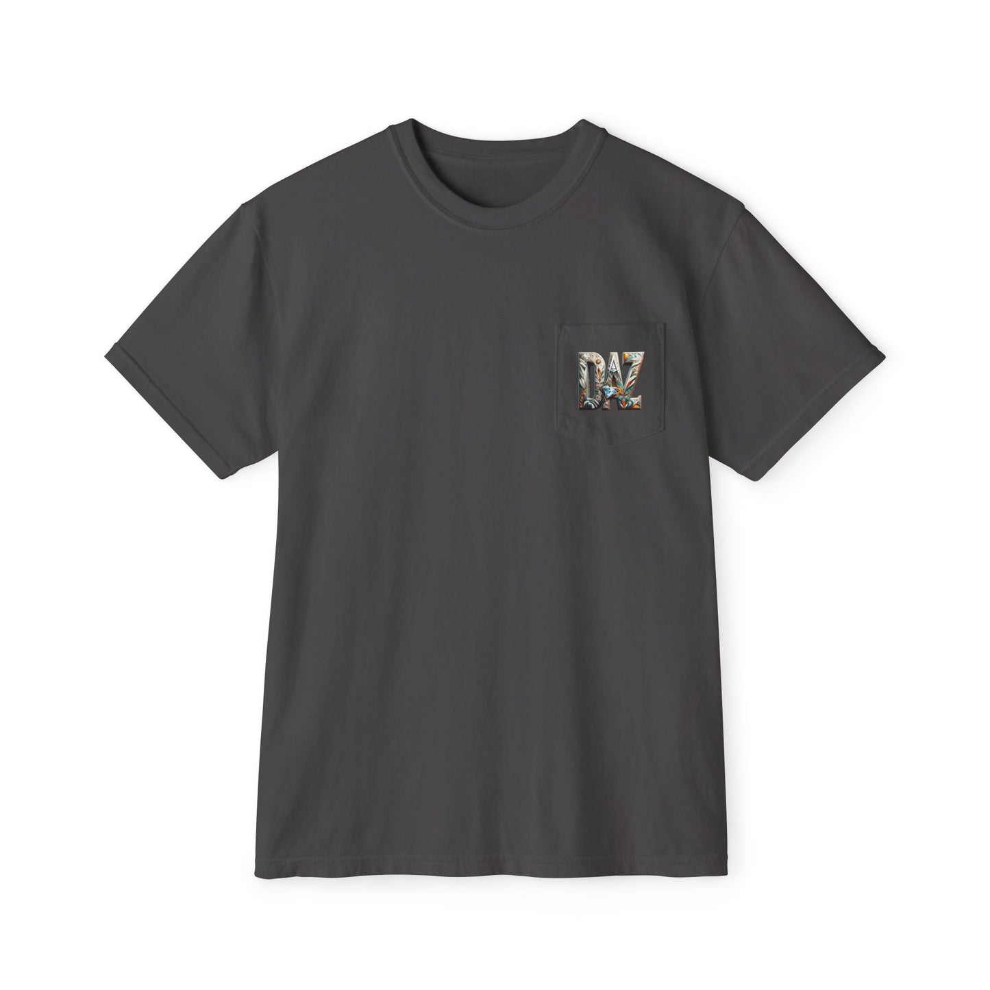 DAZ Men's Garment-Dyed Pocket T-Shirt