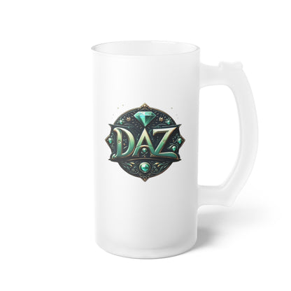 DAZ Frosted Glass Beer Mug