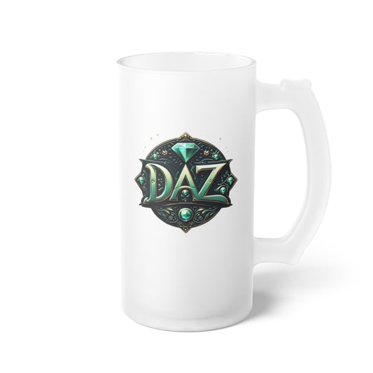 DAZ Frosted Glass Beer Mug