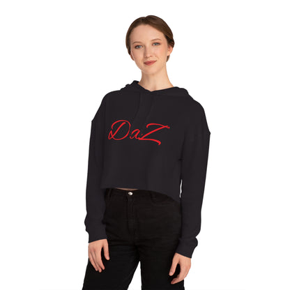 Sudadera DaZ corta con capucha para mujer