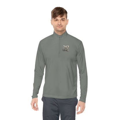 DAZ Men's Quarter-Zip Sweater