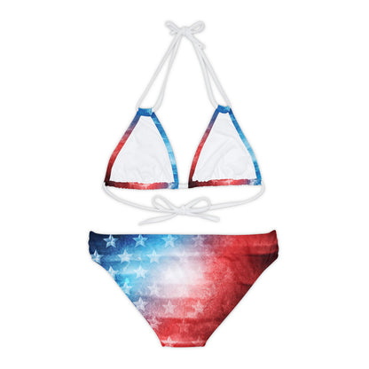 DAZ USA Strappy Bikini Set