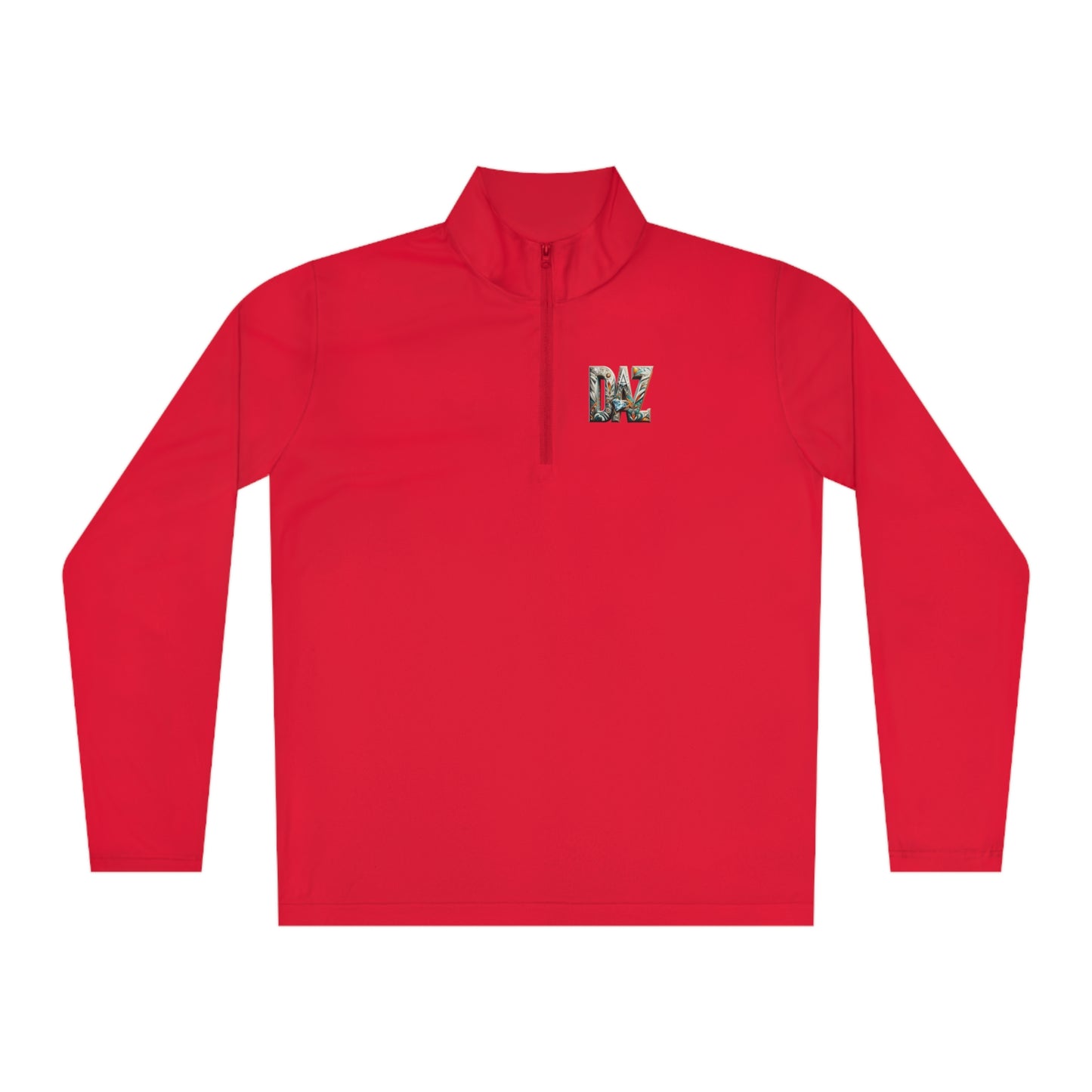 DAZ Men's Quarter-Zip Sweater