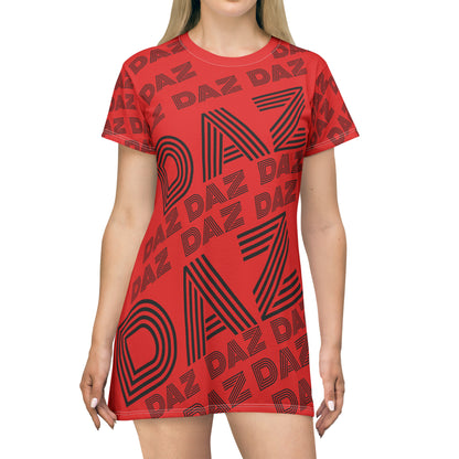 DaZ Art Graphic T-Shirt Dress