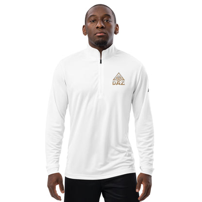 DAZ Men's T-shirt with quarter zip + Adidas