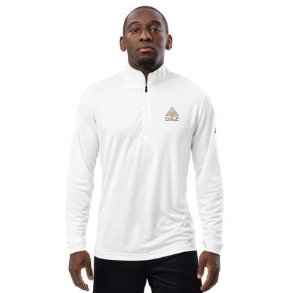 DAZ Men's T-shirt with quarter zip + Adidas