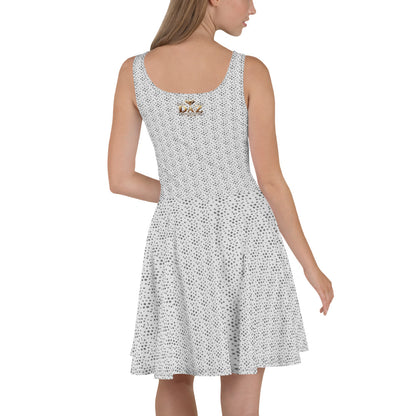 DAZ Luxury Polka Dot Skater Dress