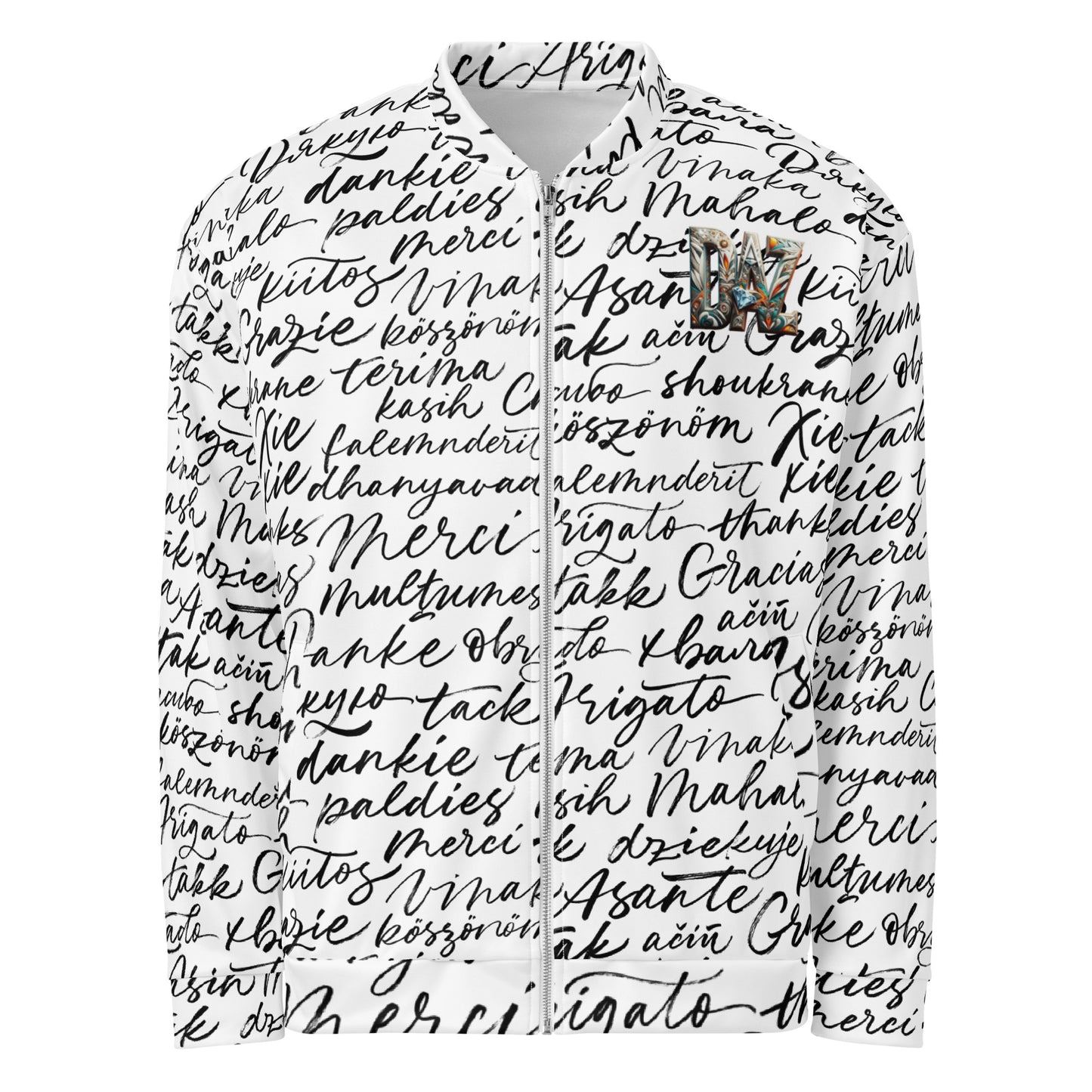 DAZ Art Gracias All Over Bomber Jacket for Men