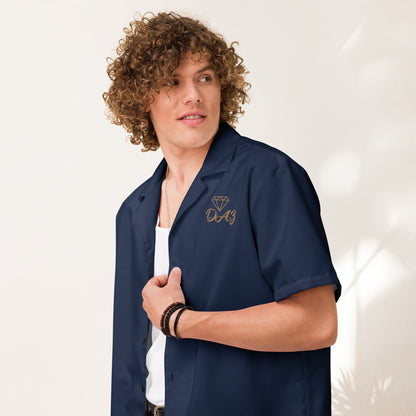 Camisa DAZ Luxury de manga corta para hombre