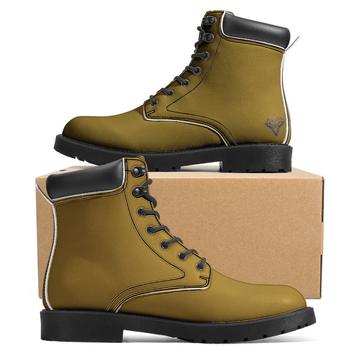 Botas de cuero sintético DAZ Luxury