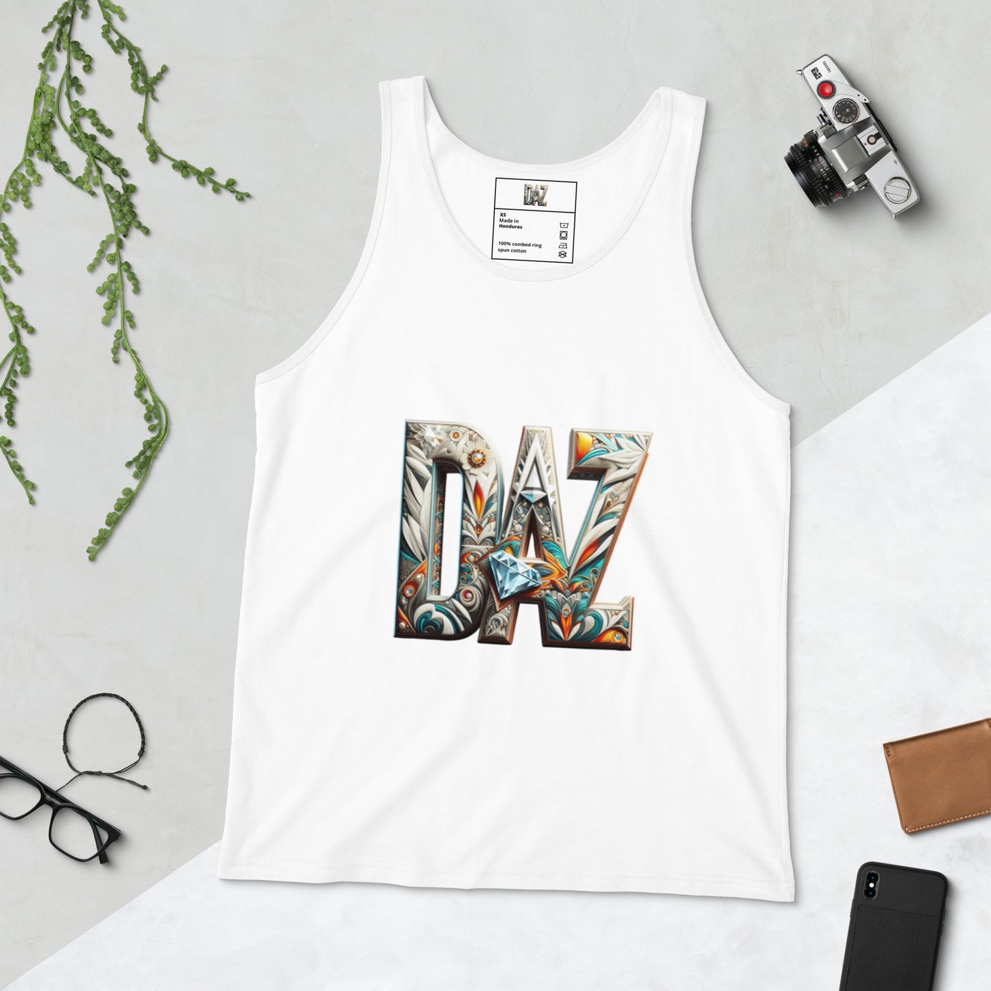 DAZ Men's Sleeveless T-shirt