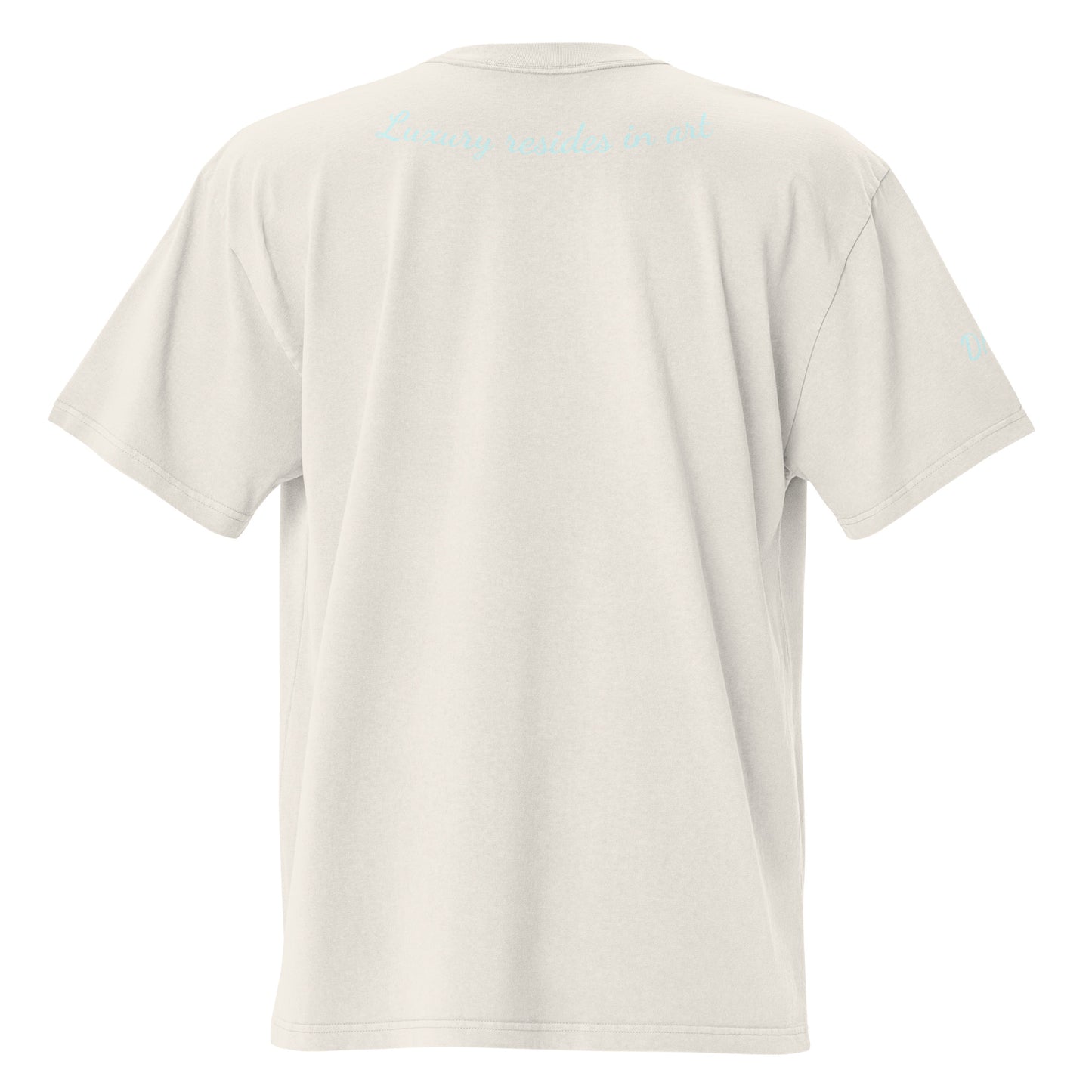 DAZ oversized distressed t-shirt for men