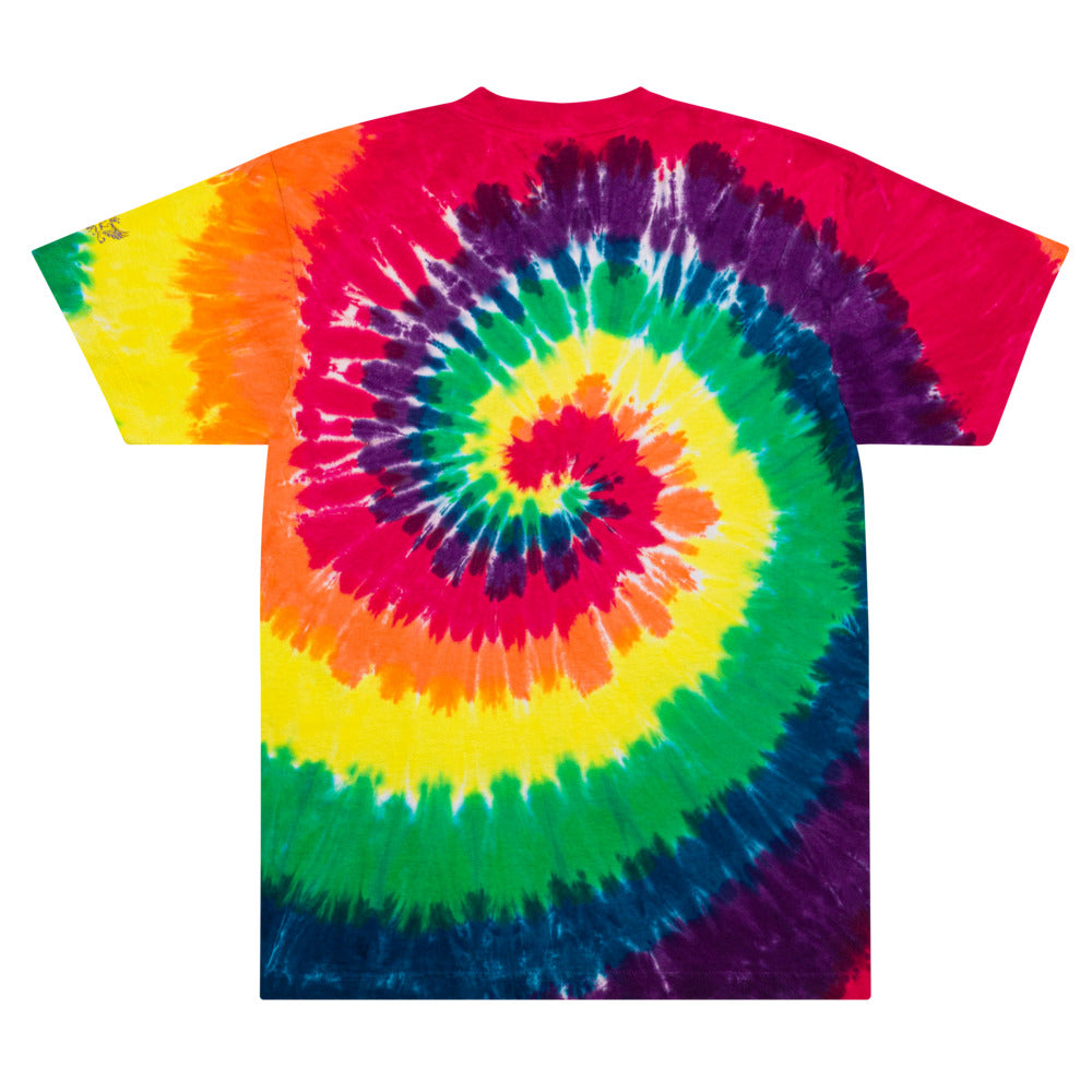 DAZ Art oversized tie-dye t-shirt