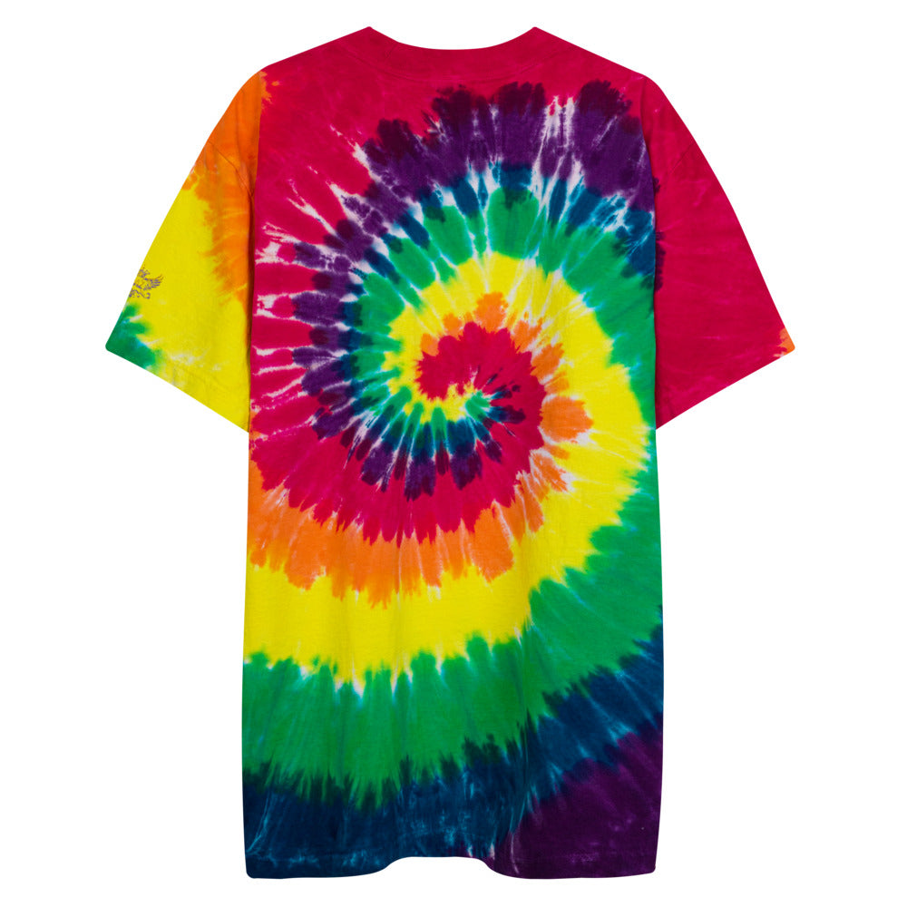 DAZ Art oversized tie-dye t-shirt