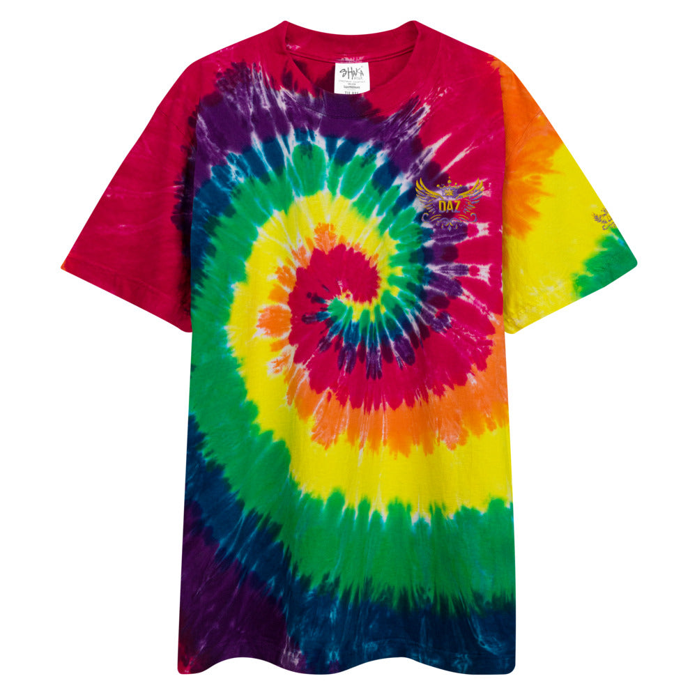 DAZ Art oversized tie-dye t-shirt