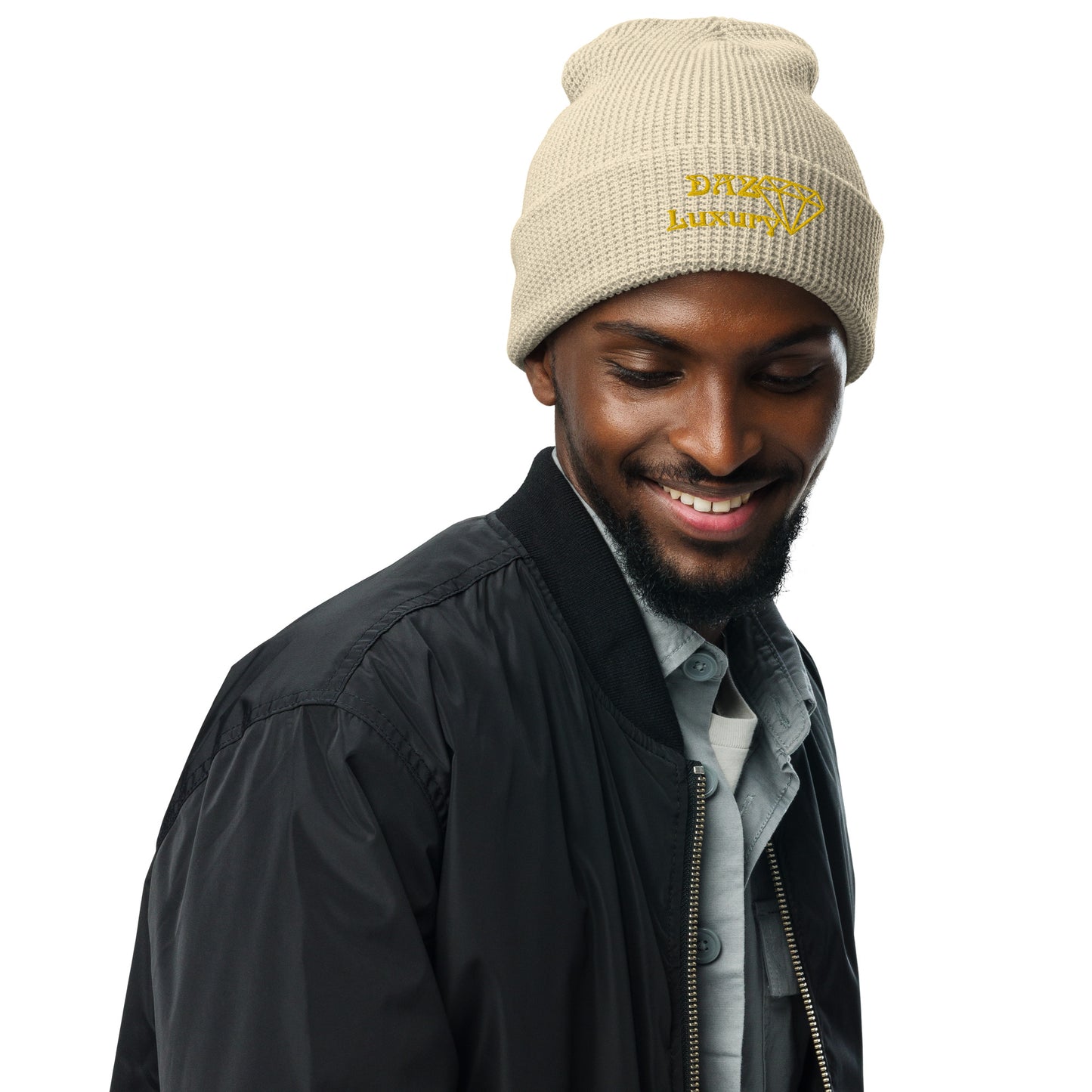 DAZ Luxury Unisex Waffle Knit Beanie