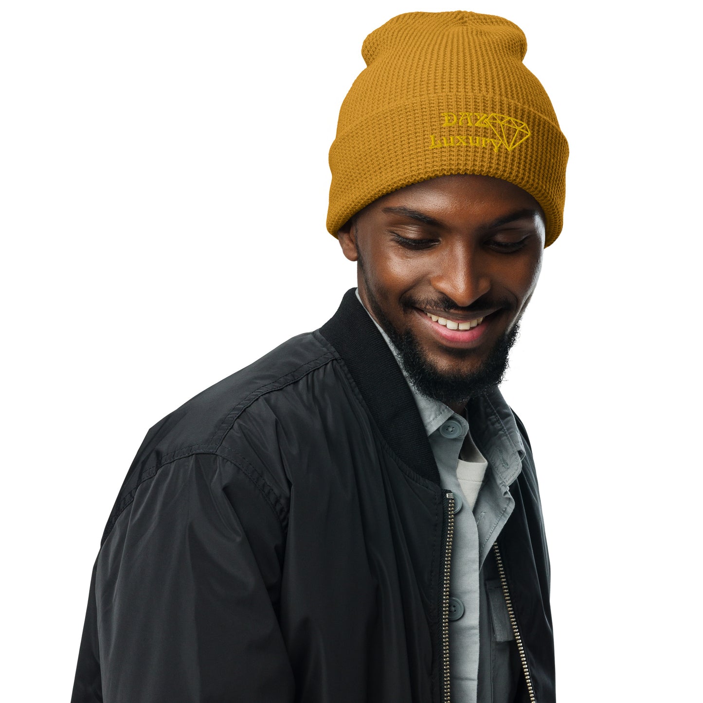 DAZ Luxury Unisex Waffle Knit Beanie