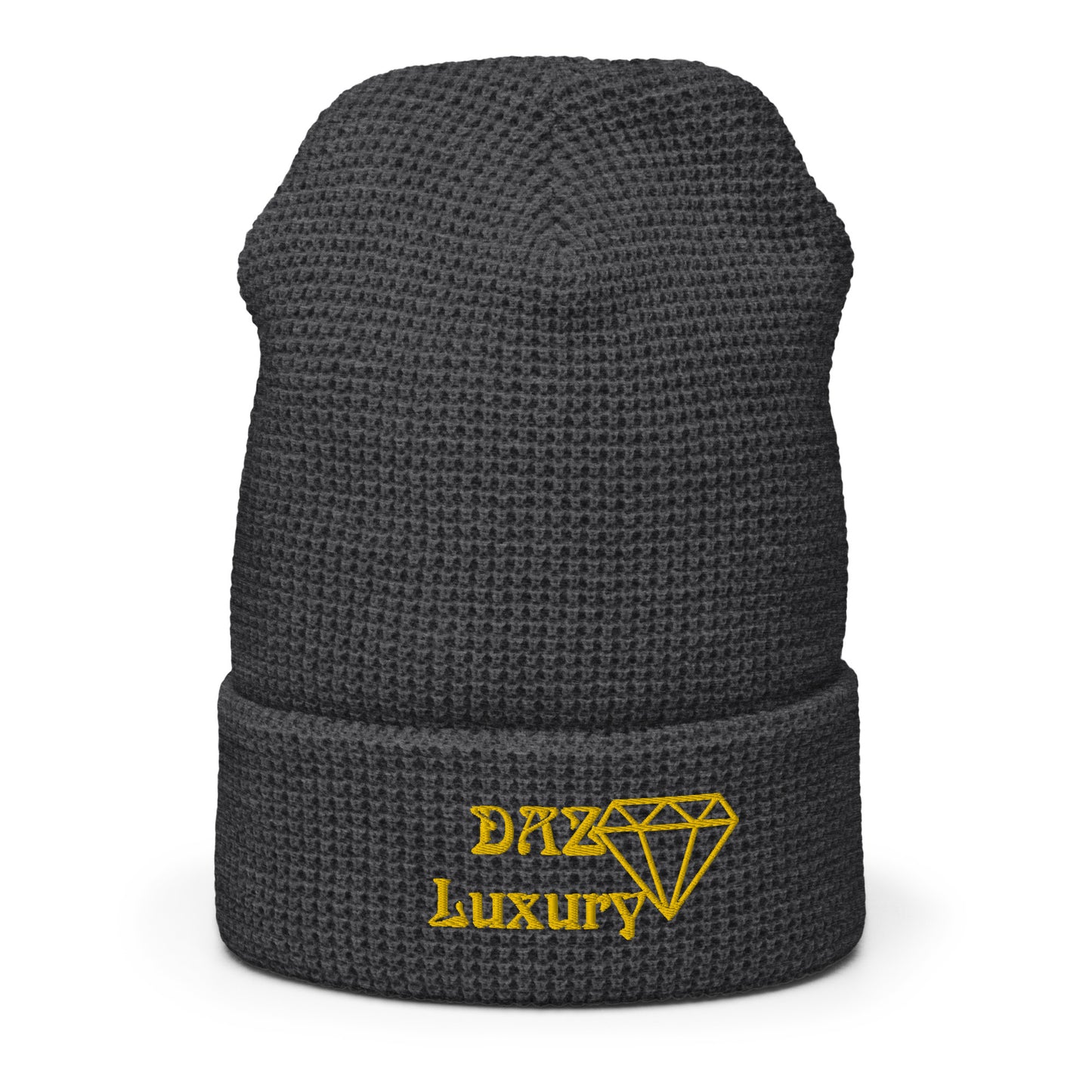 DAZ Luxury Unisex Waffle Knit Beanie