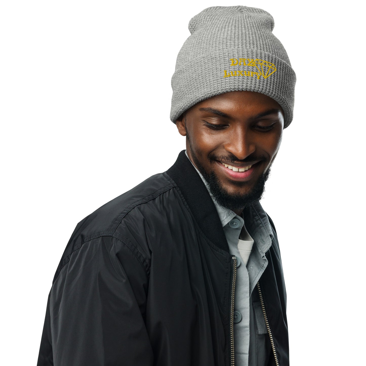 DAZ Luxury Unisex Waffle Knit Beanie