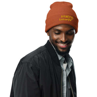 DAZ Luxury Unisex Waffle Knit Beanie