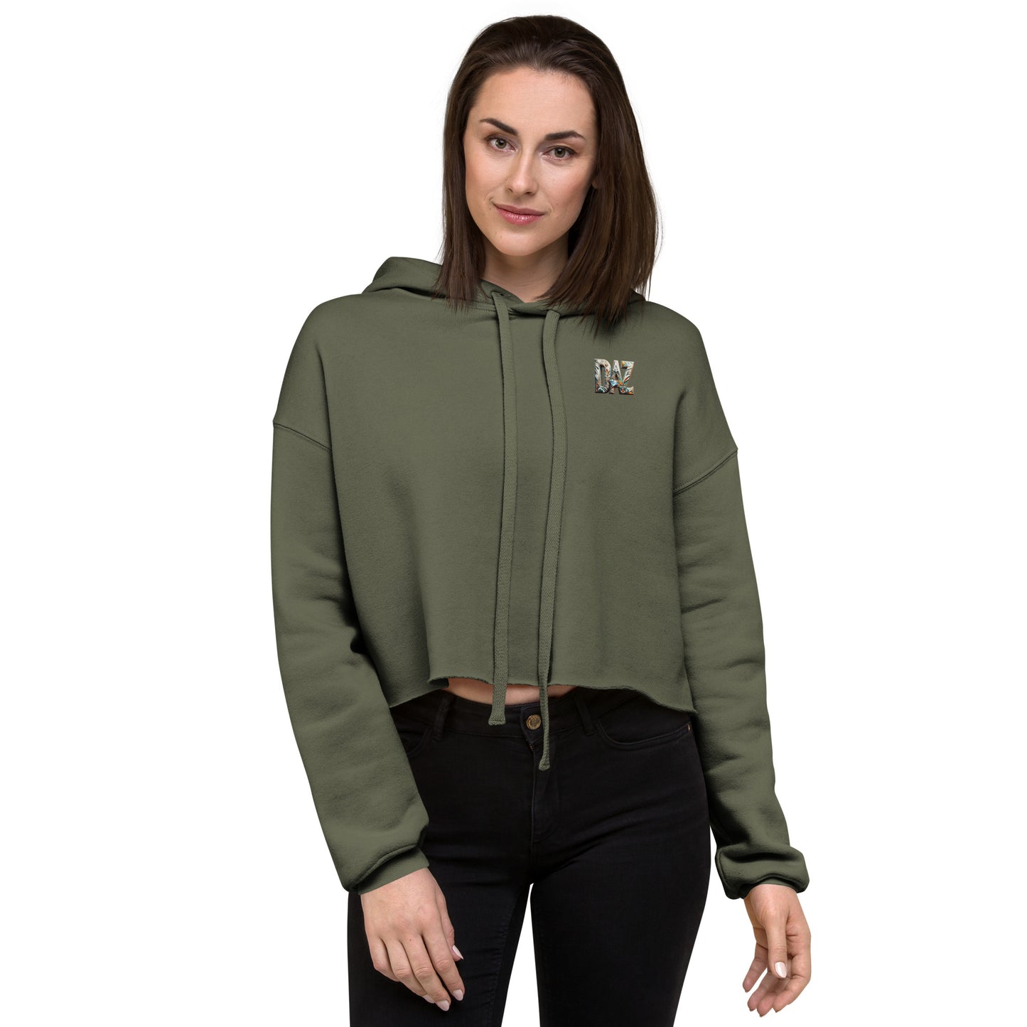 DAZ Women's Cropped Hoodie