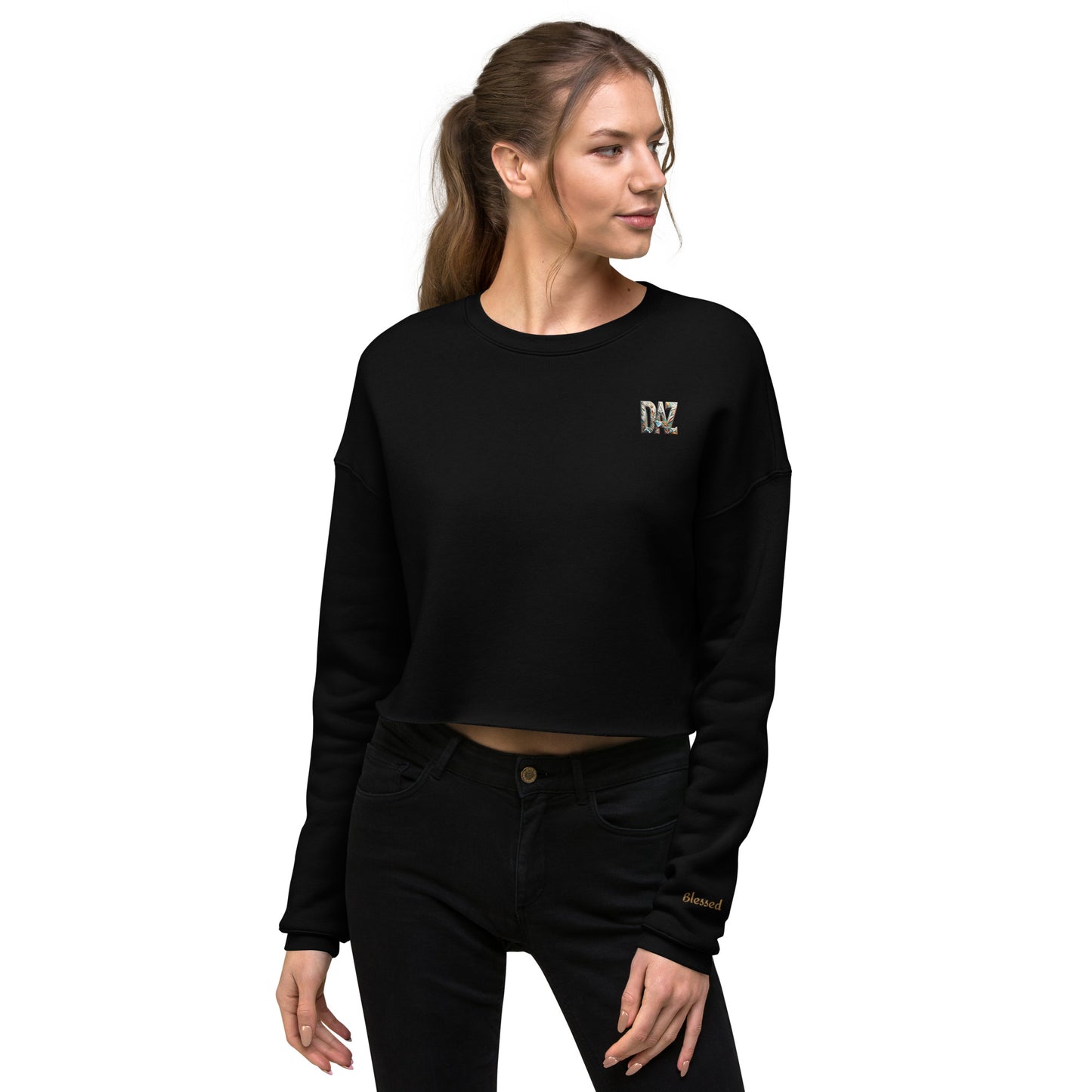 DAZ Women's Cropped Sweatshirt