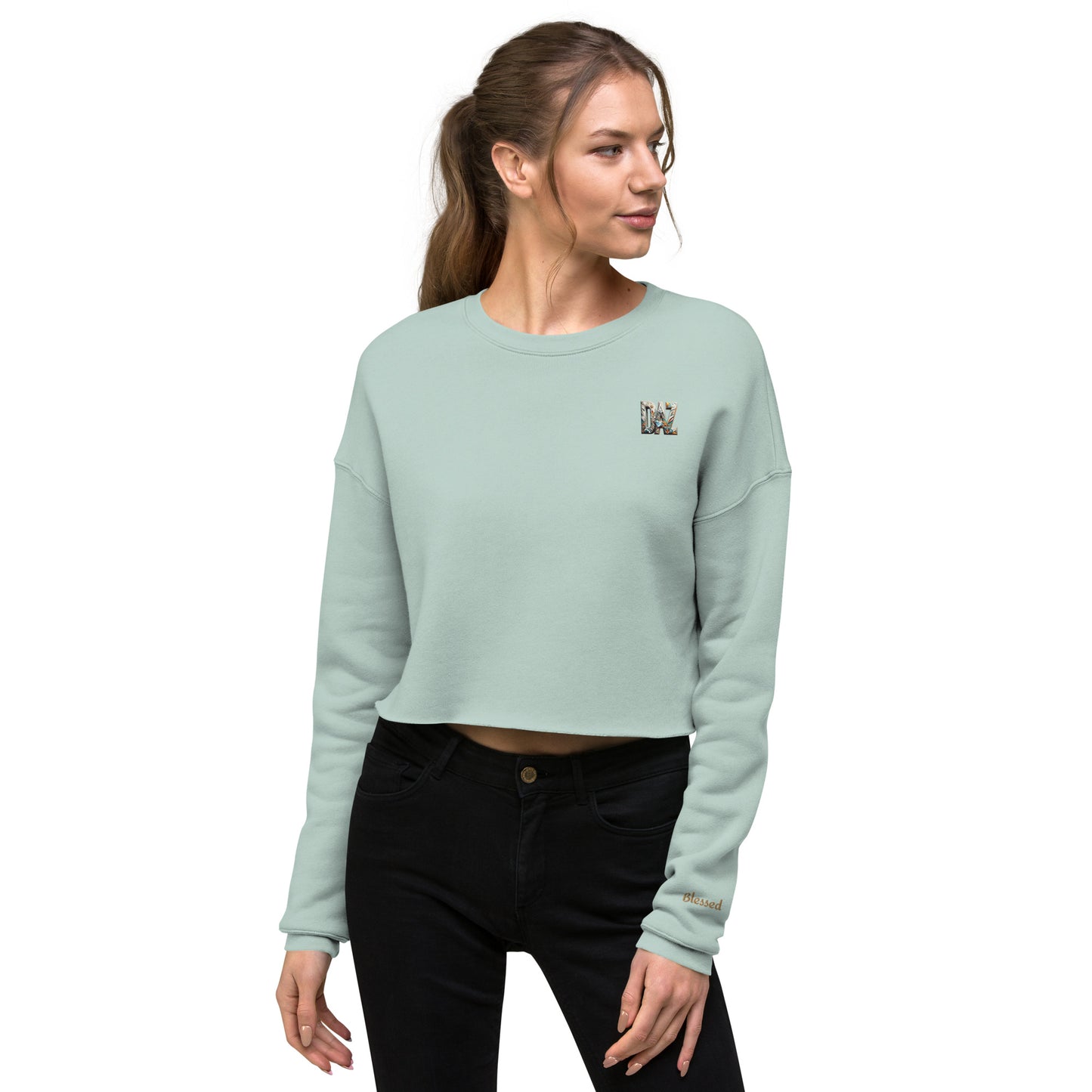 DAZ Women's Cropped Sweatshirt