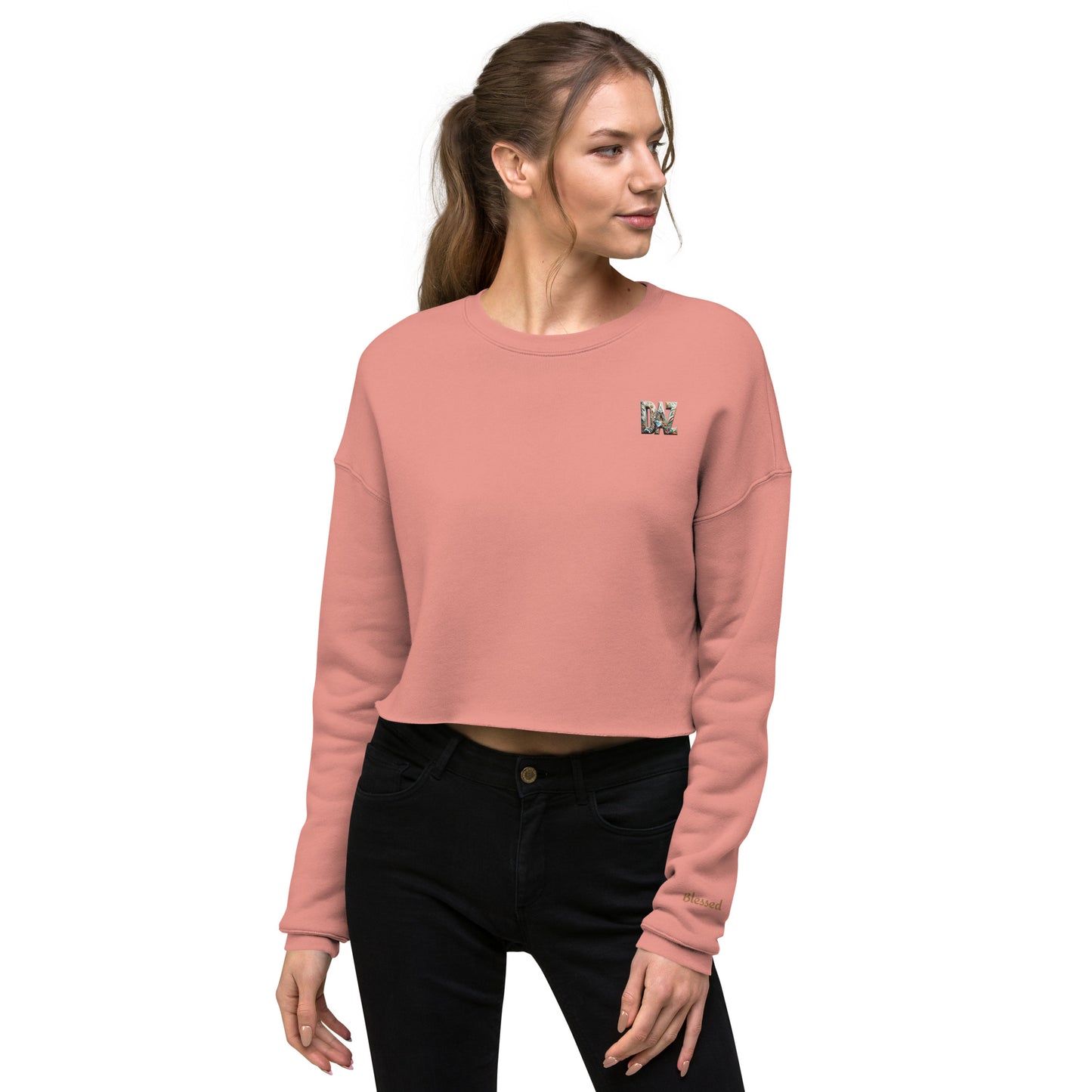 DAZ Women's Cropped Sweatshirt