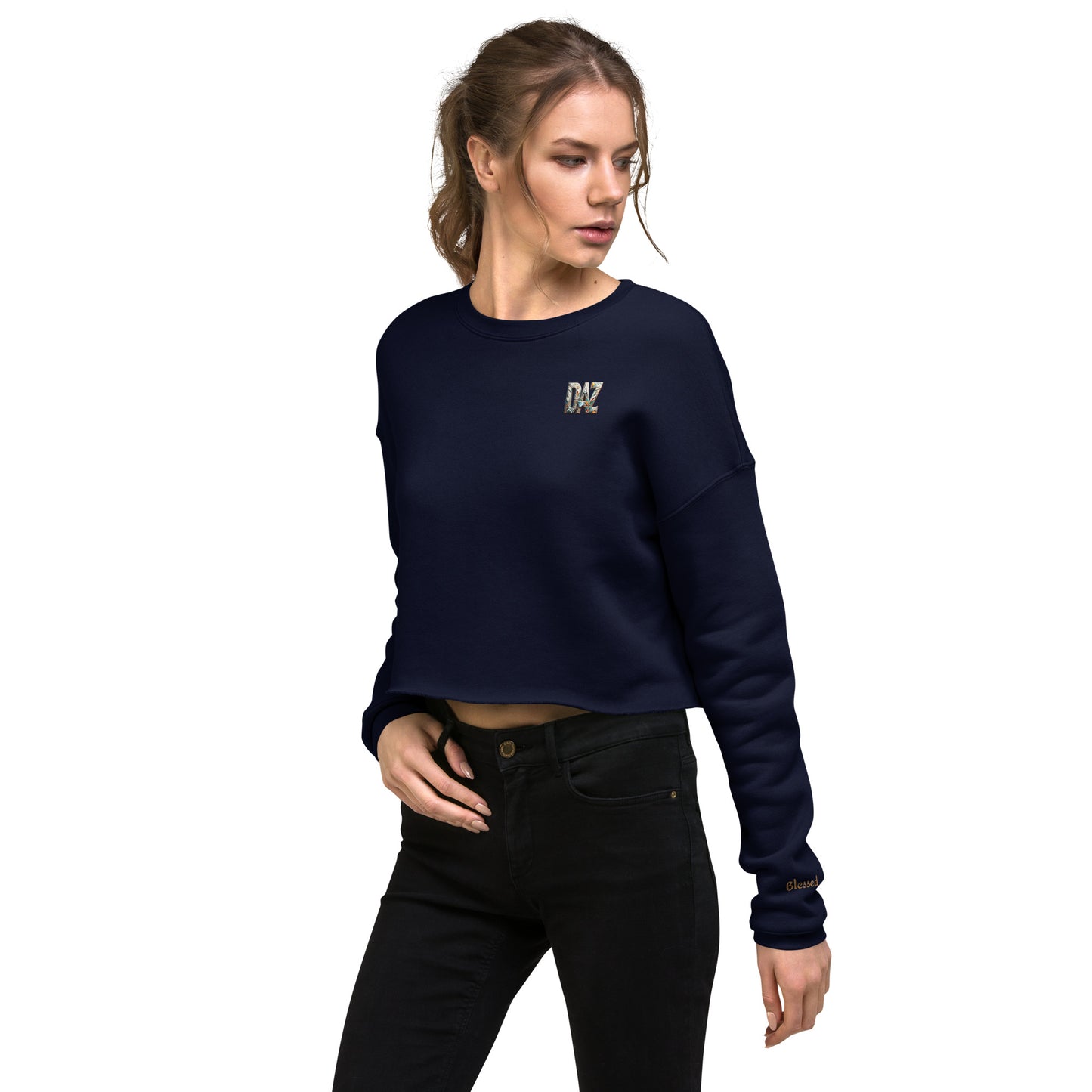 DAZ Women's Cropped Sweatshirt